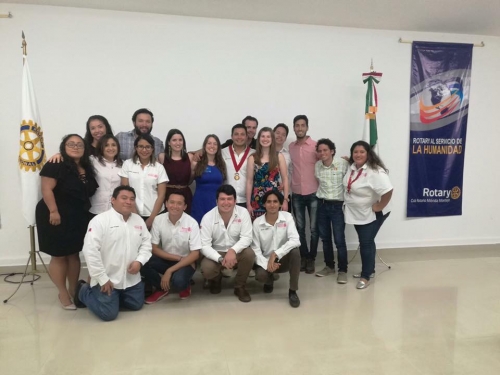 June 14th, 2017. Club Rotaract De Mérida and Rotary Club Mérida Norte.