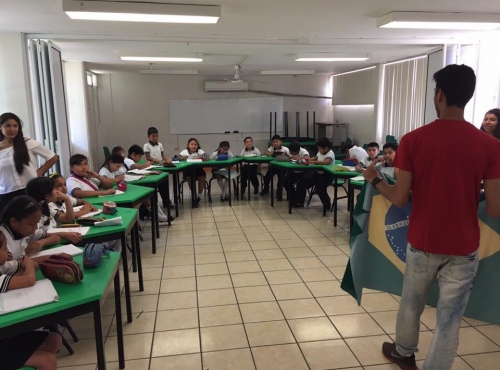 June 11th, 2017. School of Villahermosa with Rotaract Tabasco.