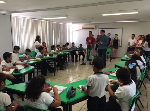 June 11th, 2017. School of Villahermosa with Rotaract Tabasco.